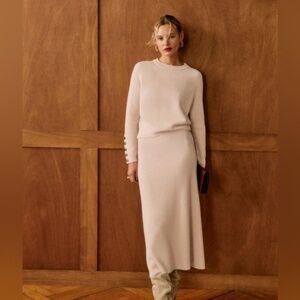 Sézane naelle skirt sz s